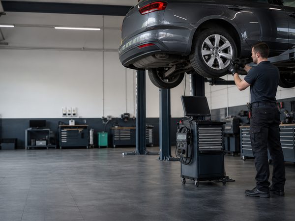 Autoreparatur als Werkstattleistung